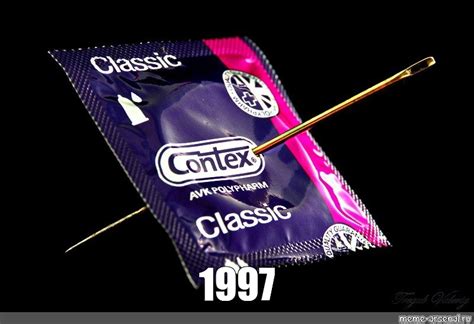 Создать мем "упаковка презеравтива contex, contex classic, презервативы ...