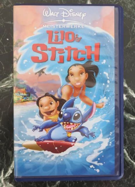 VHS LILO Stitch Walt Disney Meisterwerke Disney Zeichentrickfilm