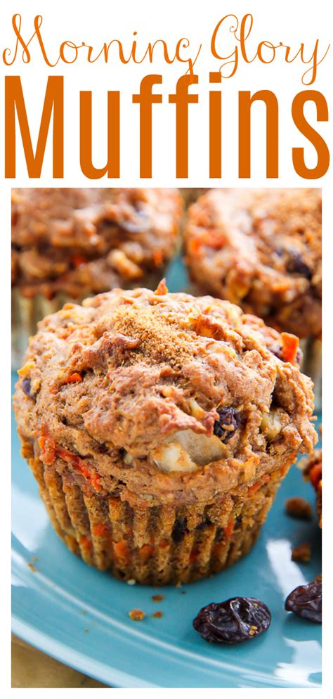 My Favorite Morning Glory Muffins Baker By Nature