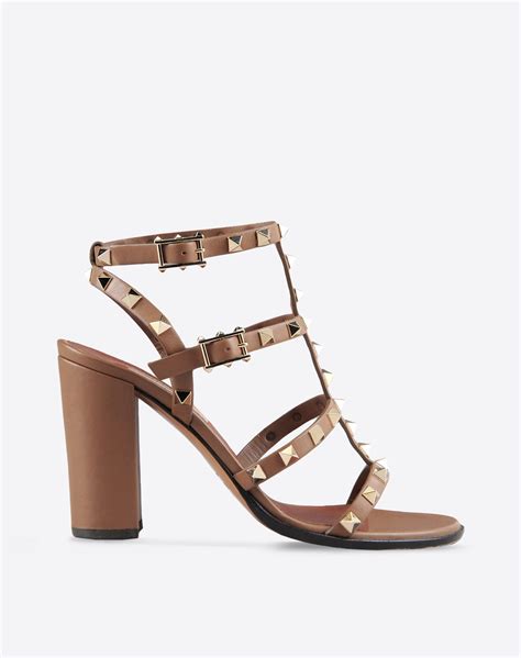 Valentino Garavani Rockstud Sandal High Heeled Sandals For Women