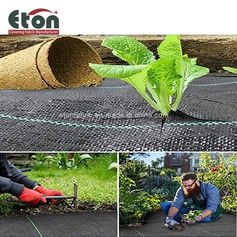 Factory Agriculture Greenhouse Polypropylene PE Woven Ground Cover Weed