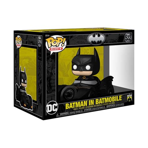 Batman Th Anniversary Batman In Batmobile Deluxe Funko Pop Ride