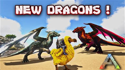 MY NEW PET DRAGONS AND GOLDEN DODO ARK SURVIVAL EVOLVED RAGNAROK