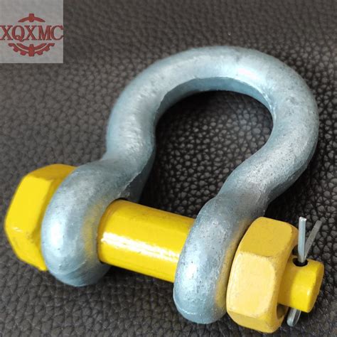 U S Type Bolt Type Bow Shackle For Wire Rope Shackle And Rigging