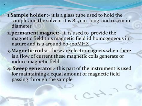 Nmr spectroscopy | PPT