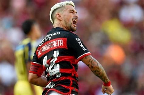 Confira os números de Arrascaeta em 5 temporadas pelo Flamengo