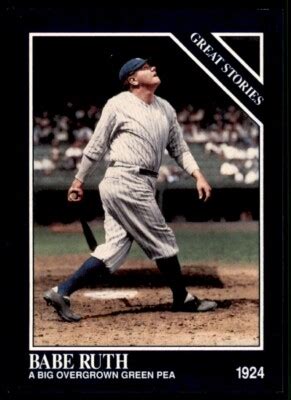 The Sporting News Conlon Collection Babe Ruth Colorized NM EBay