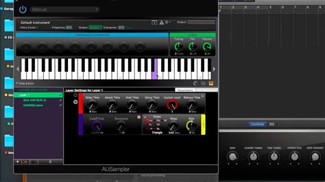 How To Sample Music In Garageband Youtube