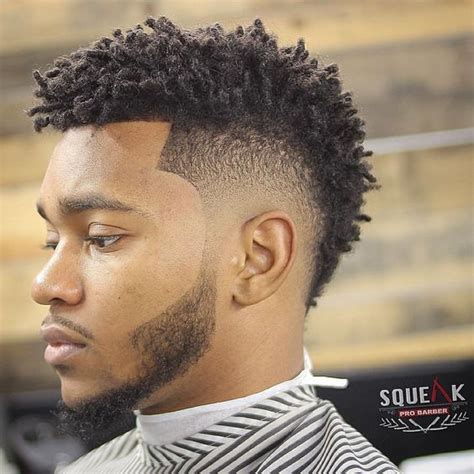 Best Temple Fade Afro Haircuts For Men