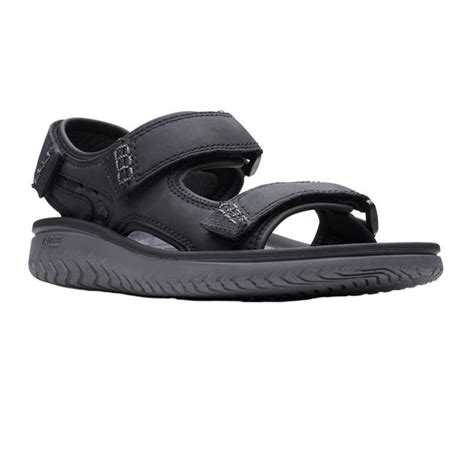 Clarks Wesley Bay Ανδρικά Σανδάλια σε Μαύρο Χρώμα 26165205 Skroutz gr