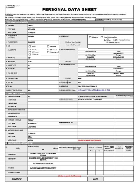 Pds Blank Form Pdf Passport Government