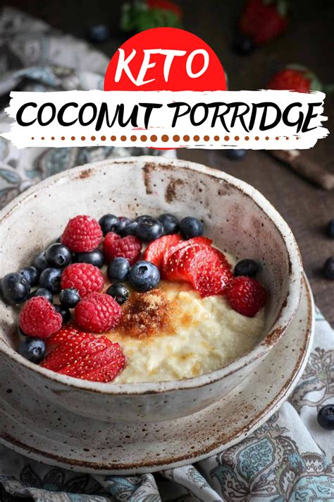 Keto Coconut Porridge Keto Porridge Recipes Coconut Flour Low Carb Oatmeal Low Carb Maven