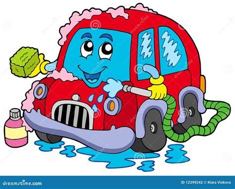 Cartoon Car Wash Stock Illustrations 2 157 Cartoon Car Wash Stock