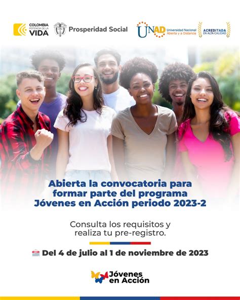 Universidad UNAD on Twitter Inscríbete en JóvenesenAcción 2023 2