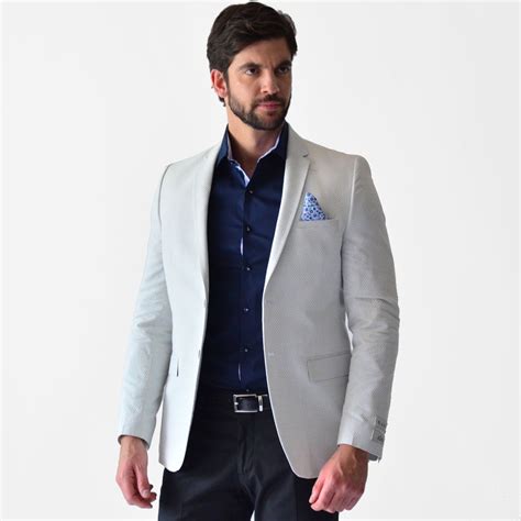 Saco Casual Hombre Slim Fit Blazer Rack And Pack 1998 Chaqueta