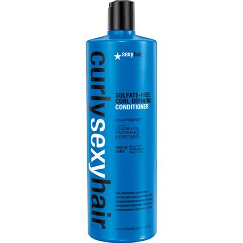 Sexyhair Curly Sulfate Free Curl Defining Conditioner 1000ml ครีมนวดสำหรับผมดัด ทำให้ลอนกระชับ