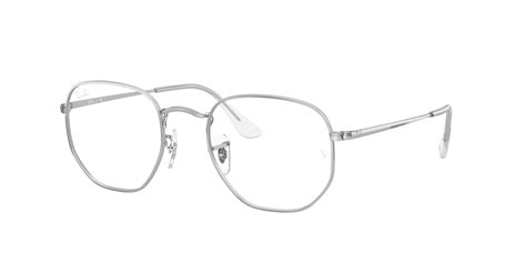 Ray Ban Rb6448 Hexagonal Optics Silver Eyeglasses ® Free Shipping