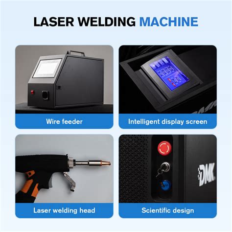 Dmk W Air Cooling Portable Handheld Fiber Laser Welding Machine