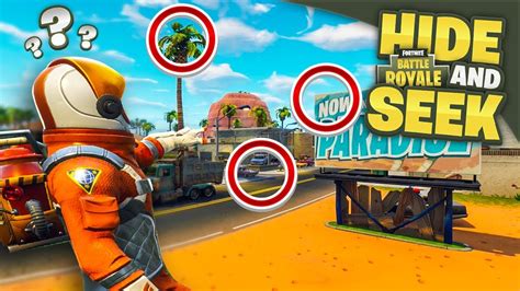 The MOST DIFFICULT Hiding Spots In Fortnite Battle Royale Hide Seek