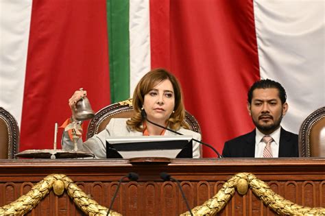 La Presidenta Del Congreso CDMX Gabriela Salido Magos Aclara