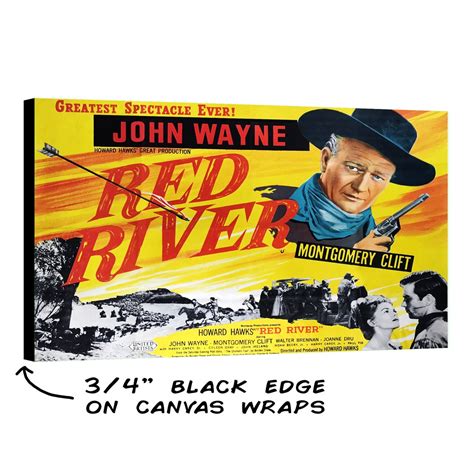 Red River Movie Poster - Etsy