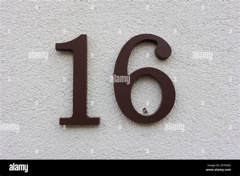 house numbers  wall  res stock photography  images alamy