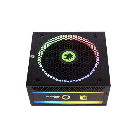 FUENTE GAMEMAX RGB 750W Modular 80PLUS Gold HALION