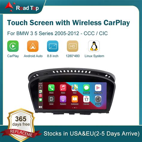 Multim Dia Sans Fil Apple Carplay Android Auto Pour Voiture Bmw S Rie