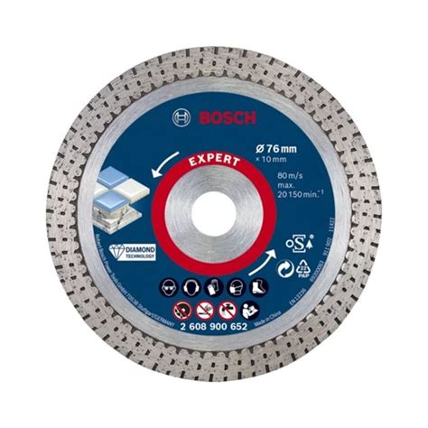 Bosch Expert Hard Ceramic Diamond Cutting Disc C W Berry