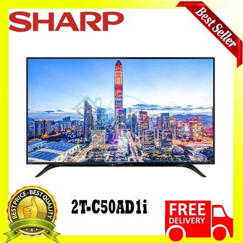 Jual TV LED SHARP 50 Inch 2T C50AD1i Shopee Indonesia