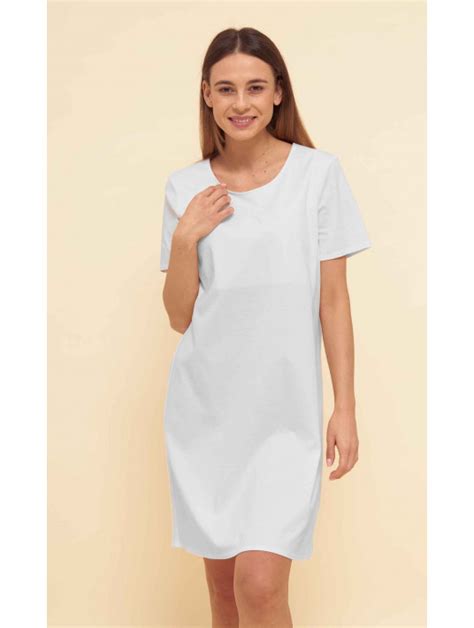 Night Dress 100 Coton Blue Louis Feraud