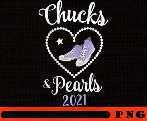 Chucks And Pearls Purple Feminist Woman Up Empower Women Kamala