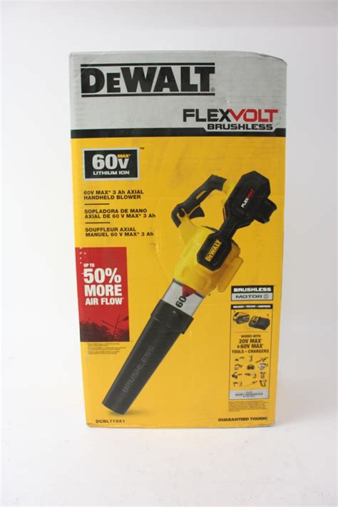 Dewalt 60v Max Axial Handheld Blower Dcbl772x1 Property Room