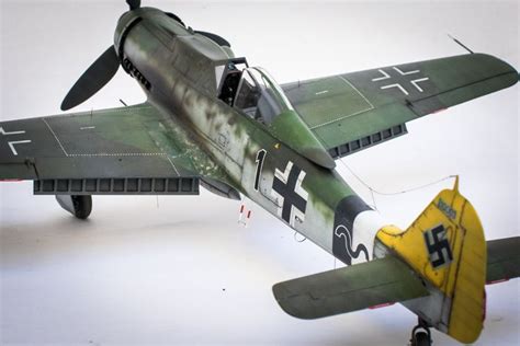 Hasegawa 1 32 Fw 190D 9 Black 1 Ready For Inspection Large Scale