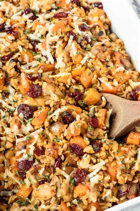 Chicken And Wild Rice Casserole With Butternut Squash