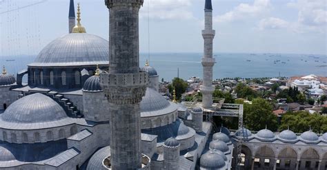 The blue mosque is a beautiful building Free Stock Video Footage ...