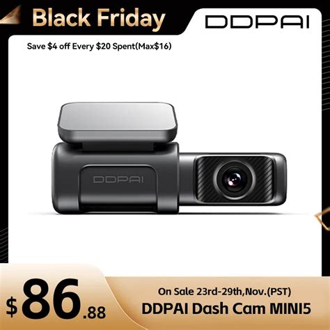 Ddpai Dash Cam Mini K P Hd Dvr C Mera Do Carro C Mera Escondida