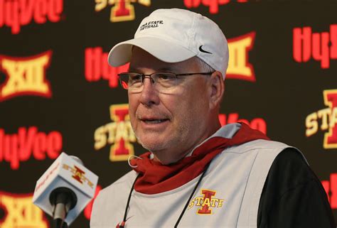 Iowa State football offensive coordinator Taylor Mouser on Daniel ...