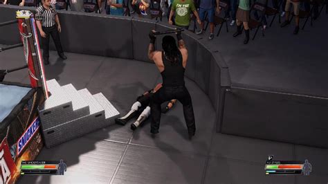 Wwe K Undertaker Vs Aj Styles Falls Count Anywhere Youtube