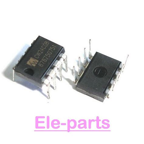 10 PCS CW24C08 DIP 8 CW 24C08 8 Kbit Serial I2C Bus EEPROM IC Chip For