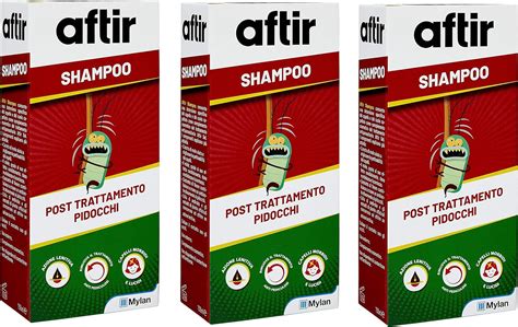 X Aftir Antipediculosi Shampoo Contro Pidocchi E Lendini Da Ml