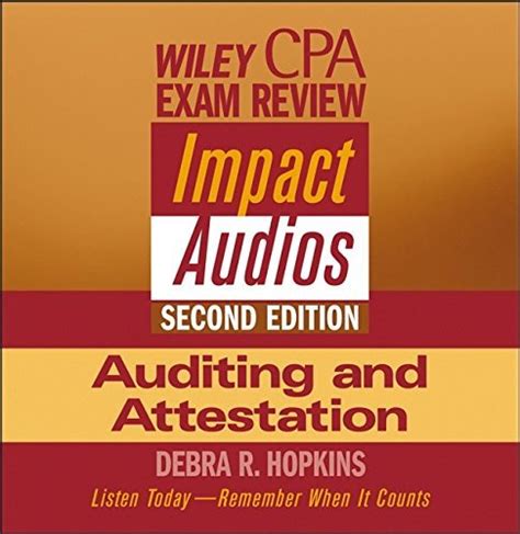 Amazon Wiley Cpa Examination Review Impact Audios Nd Edition