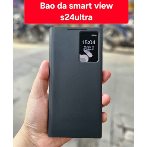 Bao Da Th Ng Minh Smart View Samsung Galaxy S Ultra Shopee Vi T Nam