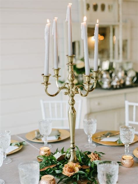 The Best Candle Centerpieces In Weddings