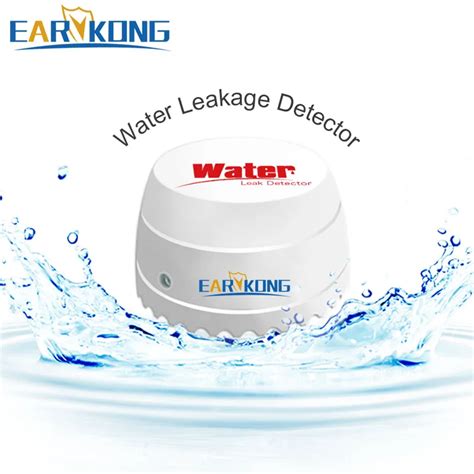 433MHz Wireless Water Leakage Detector For Home Security Wifi / GSM ...