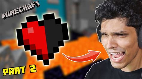 MINECRAFT HALF HEART CHALLENGE [NEW MAP] - YouTube