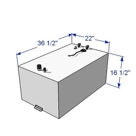 Rds Below Deck 55 Gallon Fuel Tank