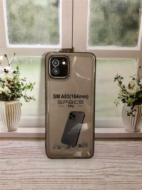 Samsung Galaxy A03 Softcase Silicon Tpu Space Transpran Clear Smoke Lazada Indonesia