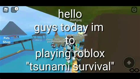 GAMEPLAY Roblox Tsunami Survival YouTube