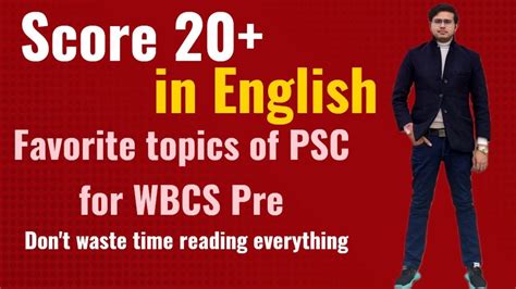 Most Important Topics In English For WBCS Prelims 2023 YouTube